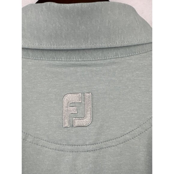 Men’s FootJoy XL Light Gray Polo Golf Shirt - Picture 4 of 6